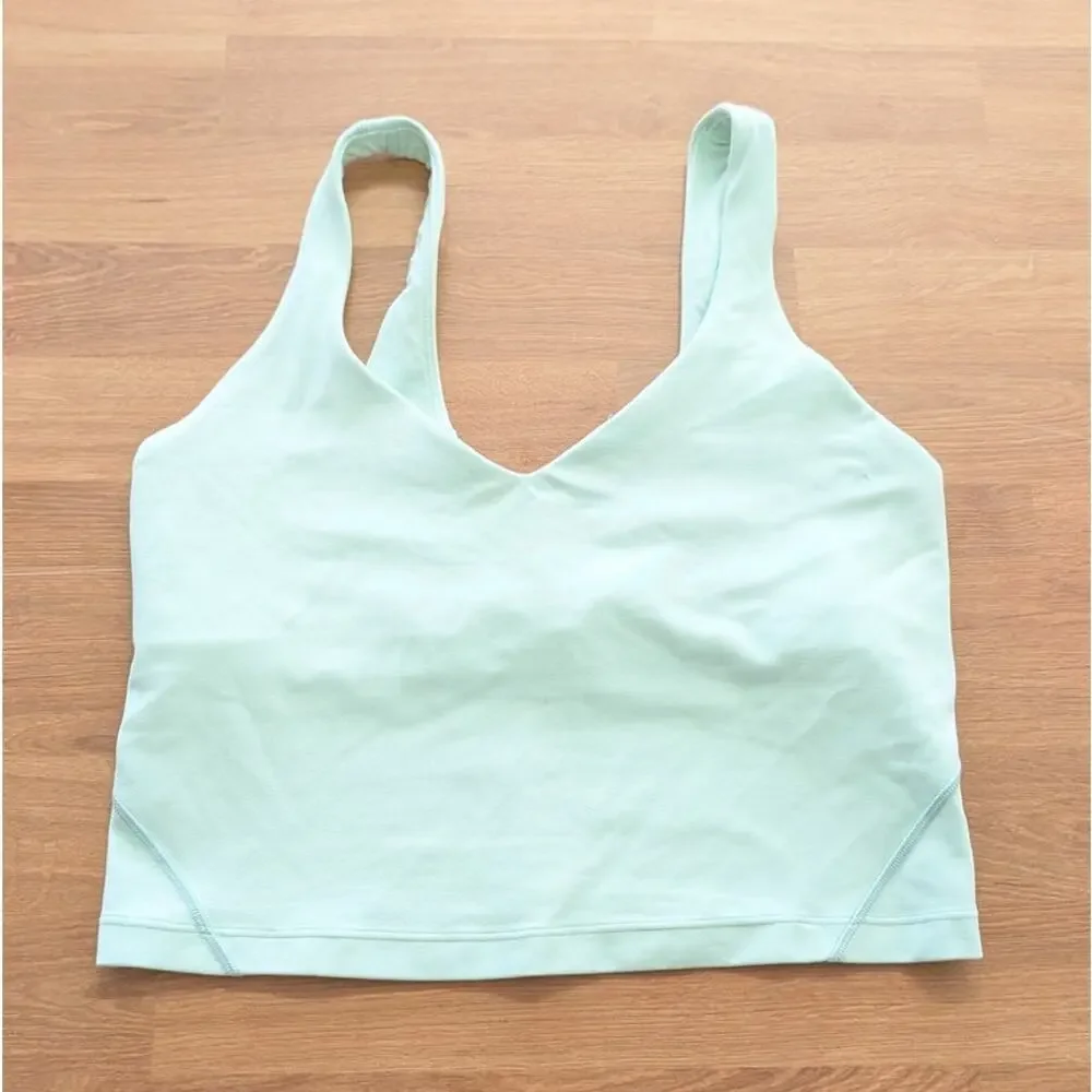 Lululemon Align Tank Top W1DUDS Womens 6 Mint Green Sleeveless Nulu